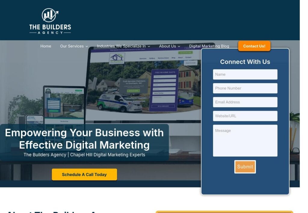 The Builders Agency Web Design